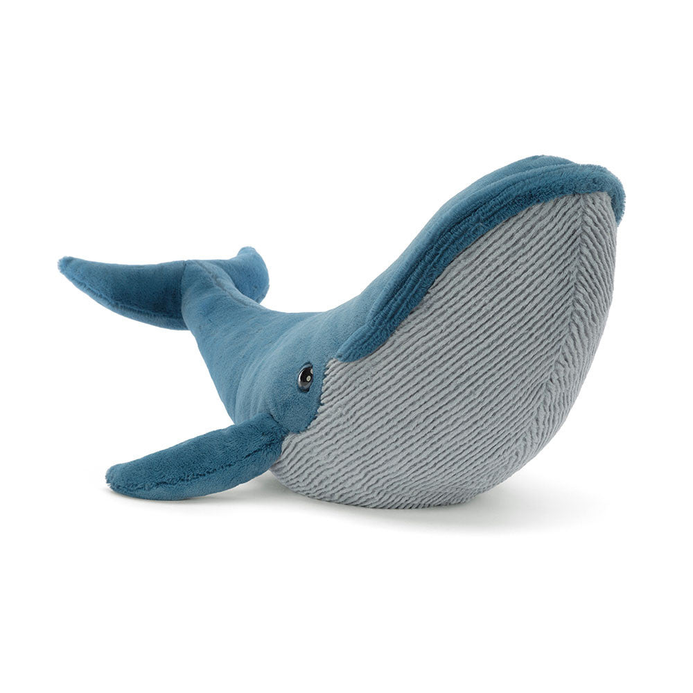Jellycat Gilbert The Great Blue Whale - front view