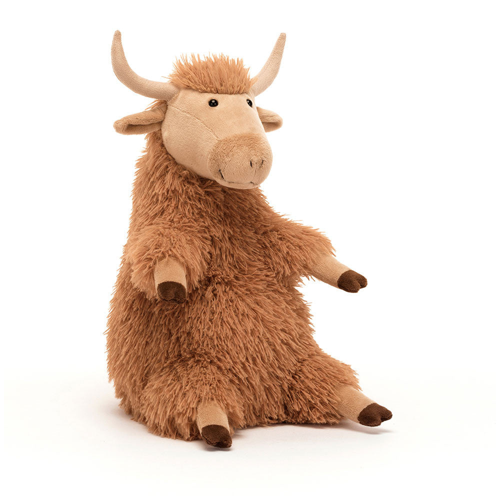 Jellycat Herbie Highland Cow - front view