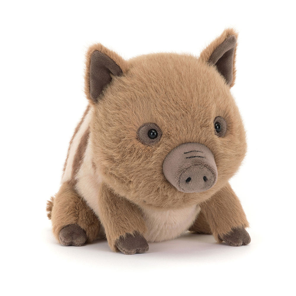Jellycat Swinley Boar - front view