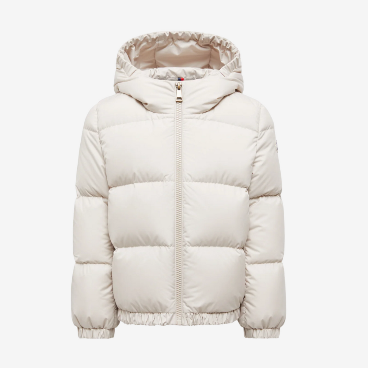 Moncler Enfant Beige Cascar Jacket | Casa Childrenswear