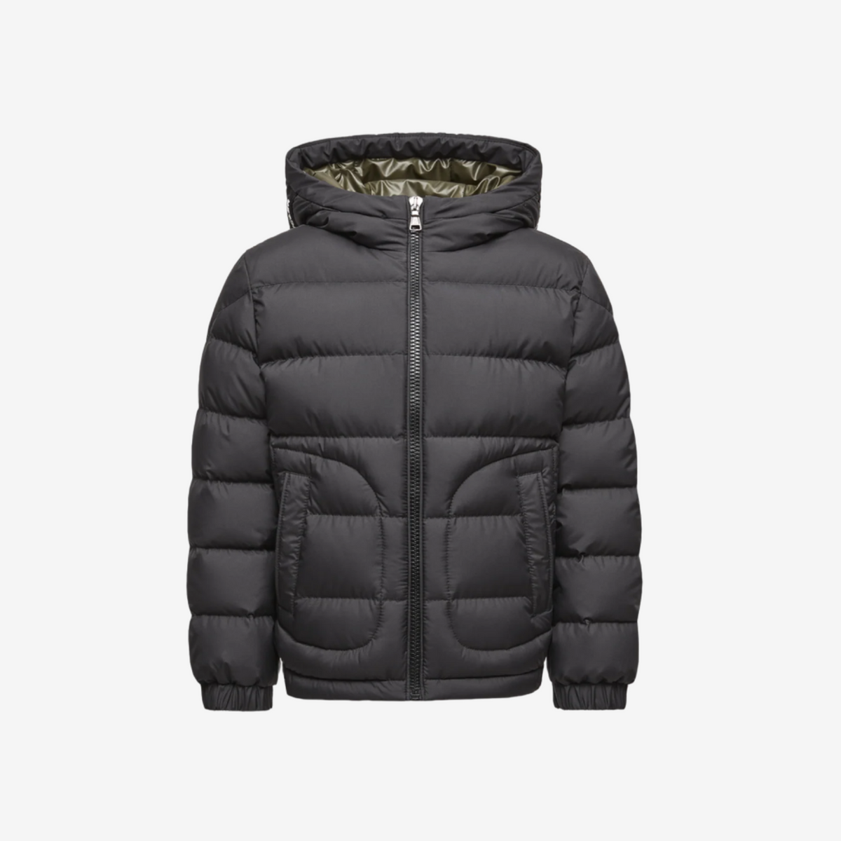 Moncler Enfant Boys Black Grecois Jacket | Casa Childrenswear