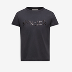 Moncler Enfant Girls Black T-Shirt | Casa Childrenswear