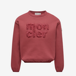 Moncler Enfant Girls Dark Pink Sweatshirt | Casa Childrenswear