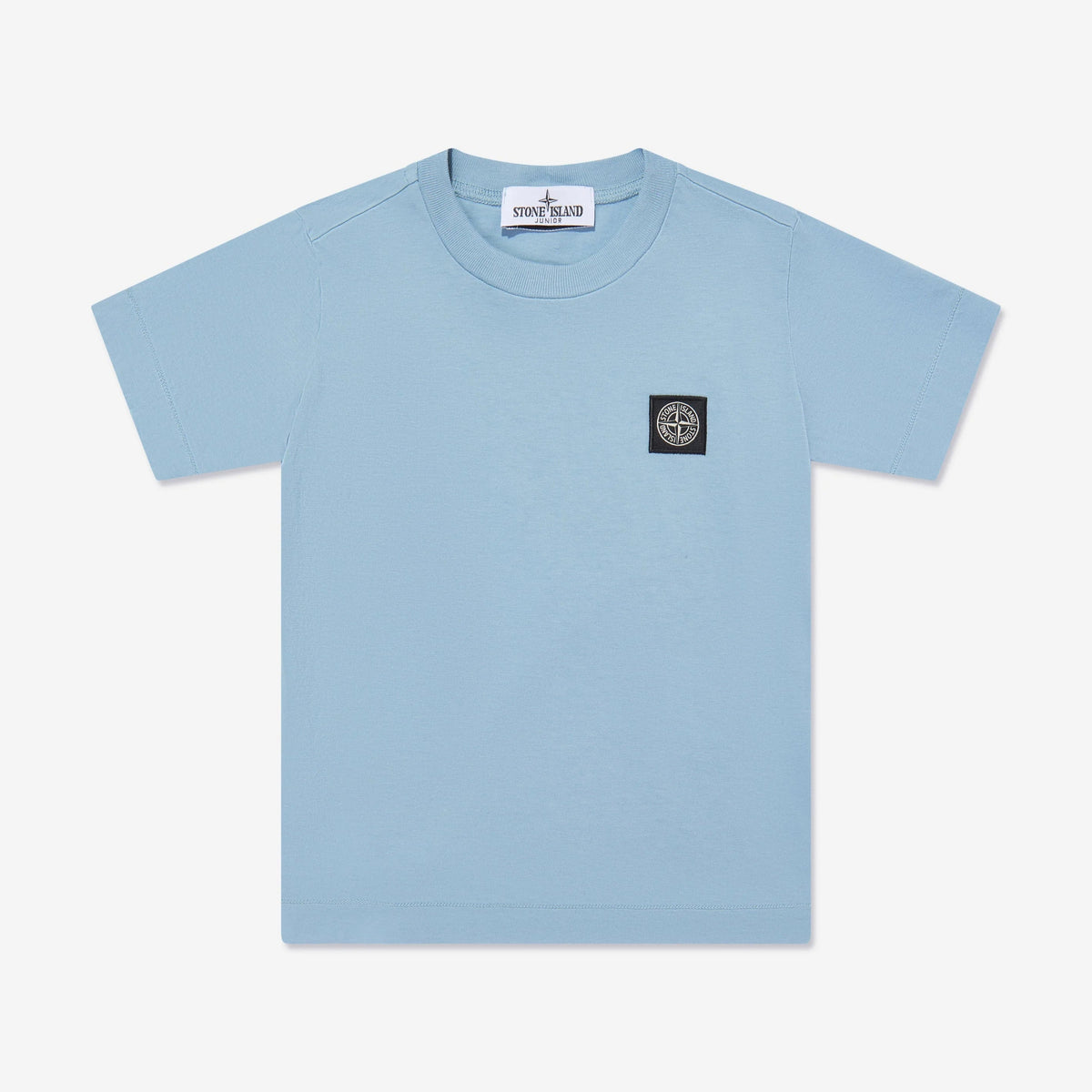 Stone Island Boys Dust Blue Compass T-Shirt | Casa Childrenswear
