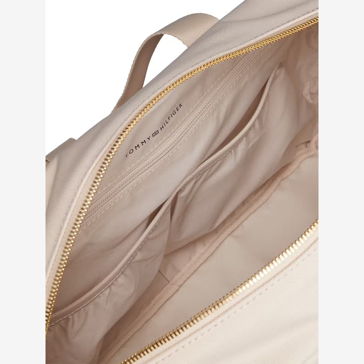 Tommy Hilfiger Baby TH Essential Beige Changing Bag - interior view