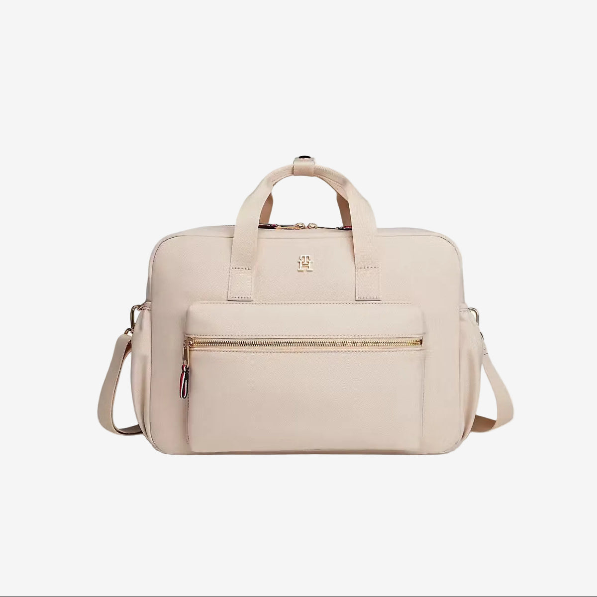 Tommy Hilfiger Baby TH Essential Beige Changing Bag - front view