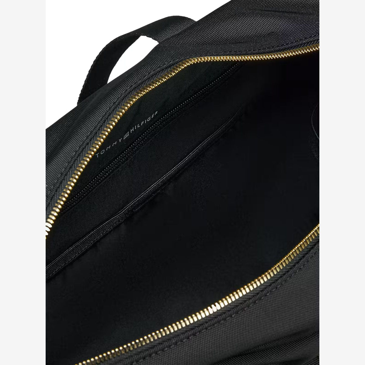 Tommy Hilfiger Baby TH Essential Black Changing Bag - back view