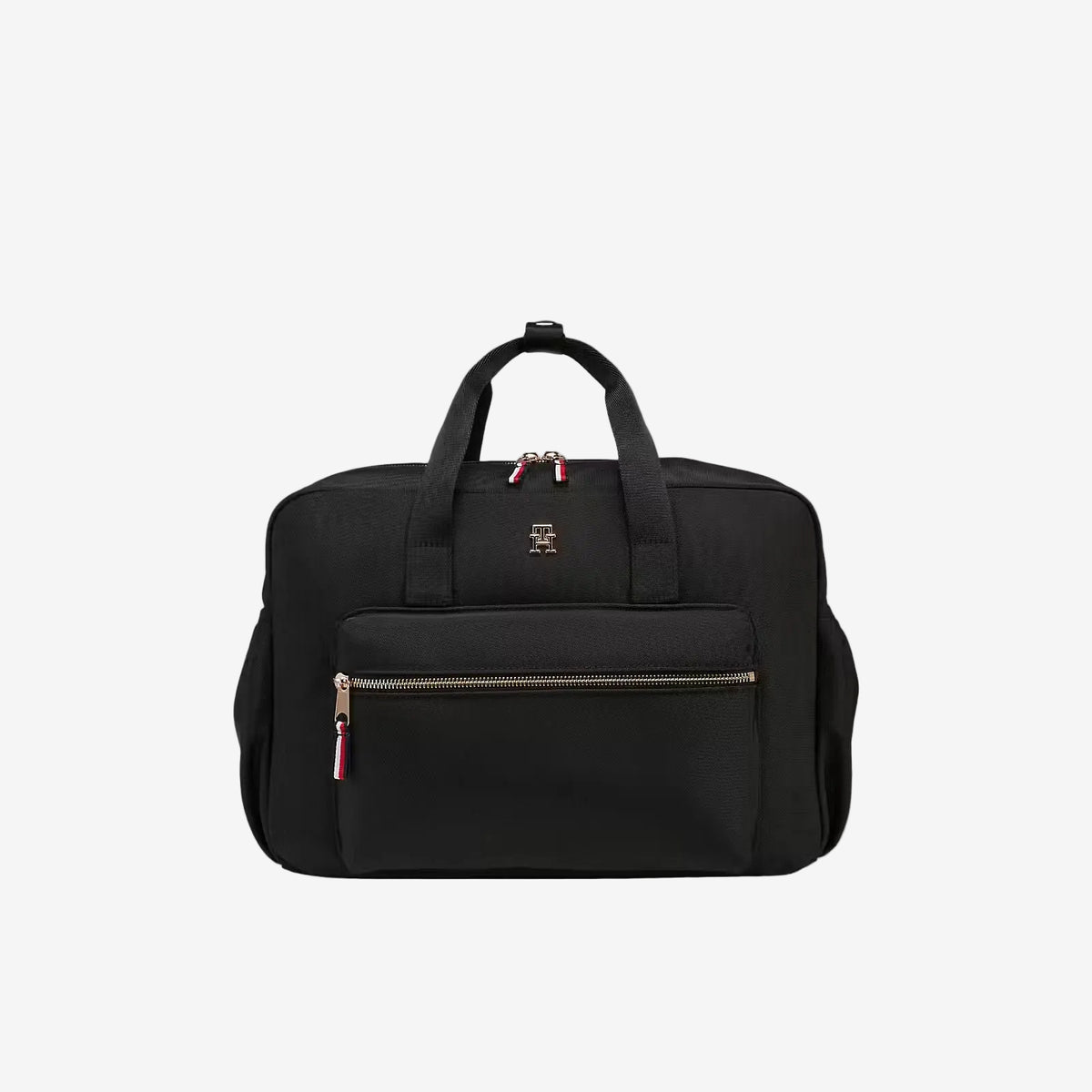 Tommy Hilfiger Baby TH Essential Black Changing Bag - front view