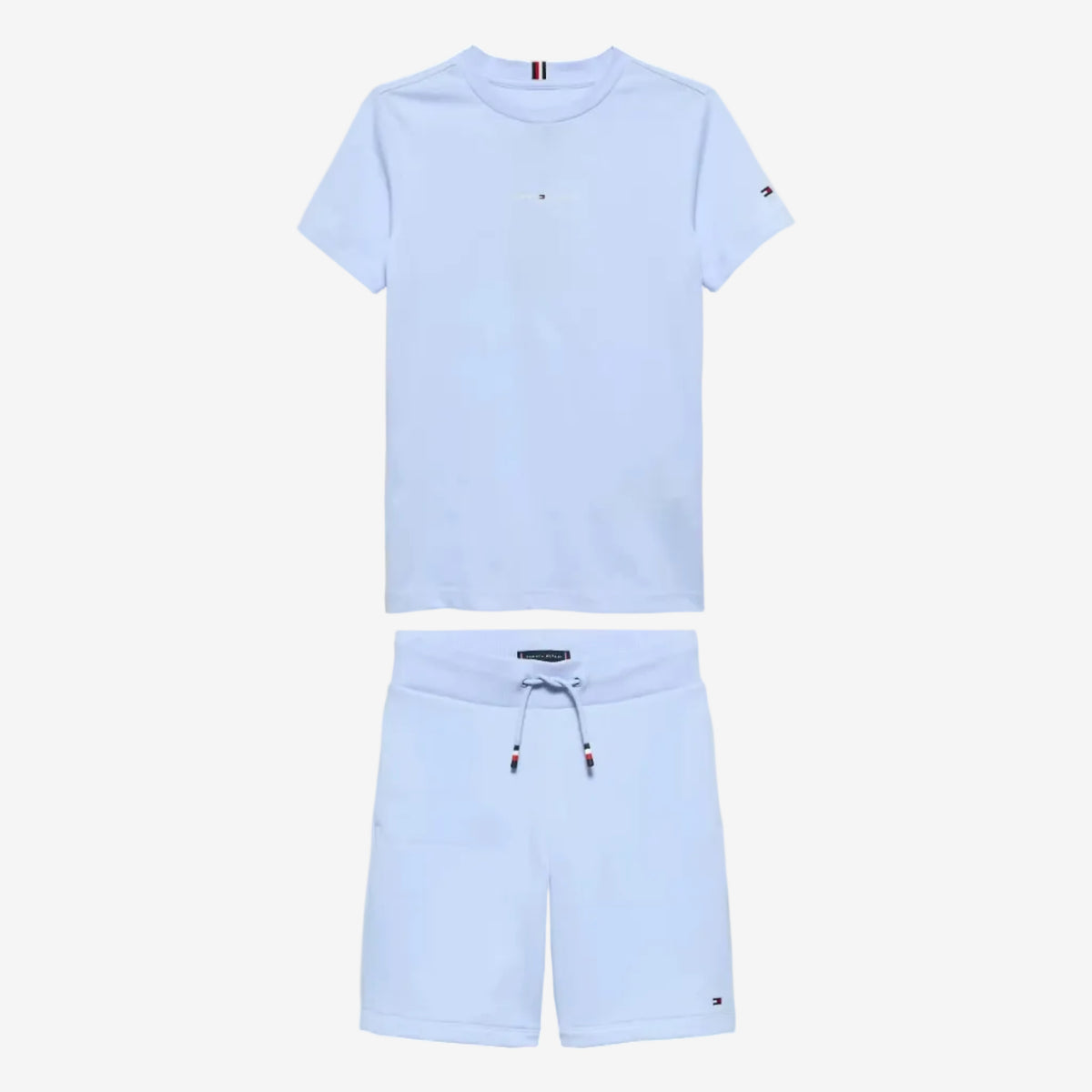 Tommy Hilfiger Boys Blue T-Shirt and Short Set | Casa Childrenswear