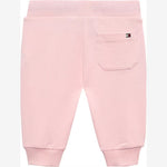 Tommy Hilfiger Baby Girls Pink Cotton Joggers | Casa Childrenswear