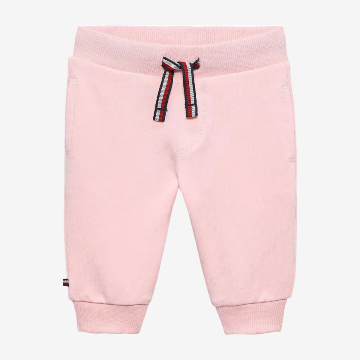 Tommy Hilfiger Baby Girls Pink Cotton Joggers | Casa Childrenswear
