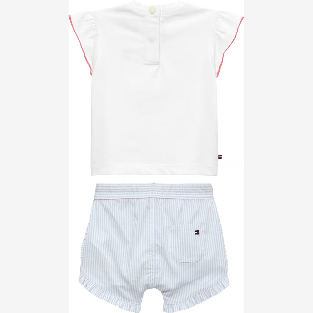 Tommy Hilfiger Baby Girls Short & T-Shirt Set | Casa Childrenswear