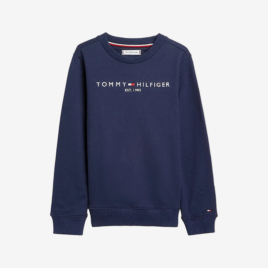 Tommy Hilfiger Essential Navy Sweatshirt | Casa Childrenswear