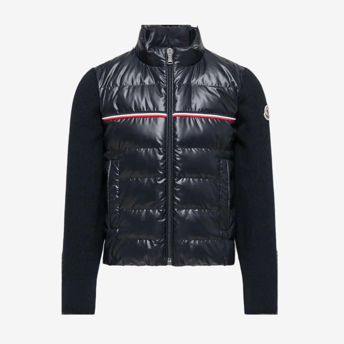 Moncler Enfant Boys Navy Cardigan | Casa Childrenswear