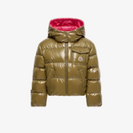 Girls Brown Andro Puffer