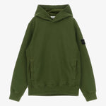 Boys Military Green Hoodie