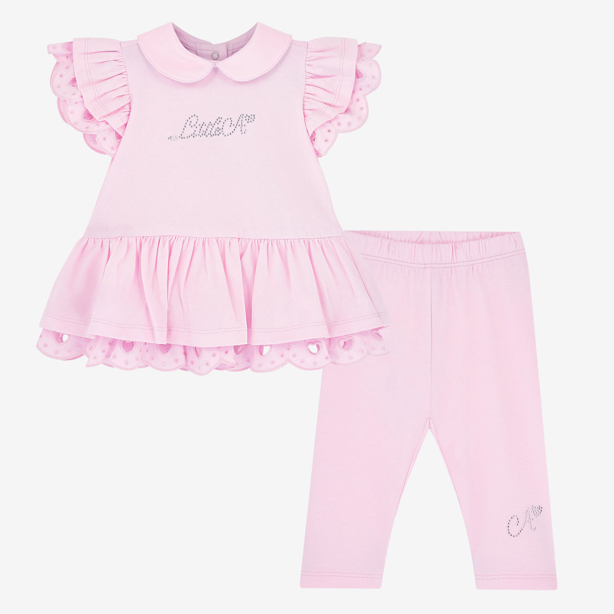 A Dee Orellia Pink Legging Set | Casa Childrenswear