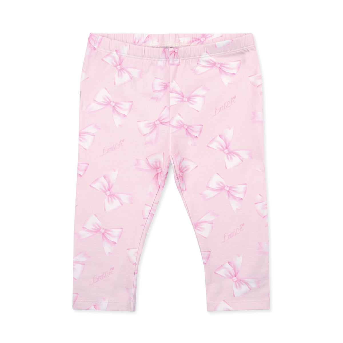 A Dee Oriana Bow Print Legging Set | Casa Childrenswear