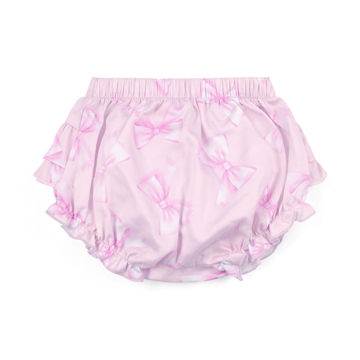 A Dee Ocean Bow Print Jam Pant Set | Casa Childrenswear