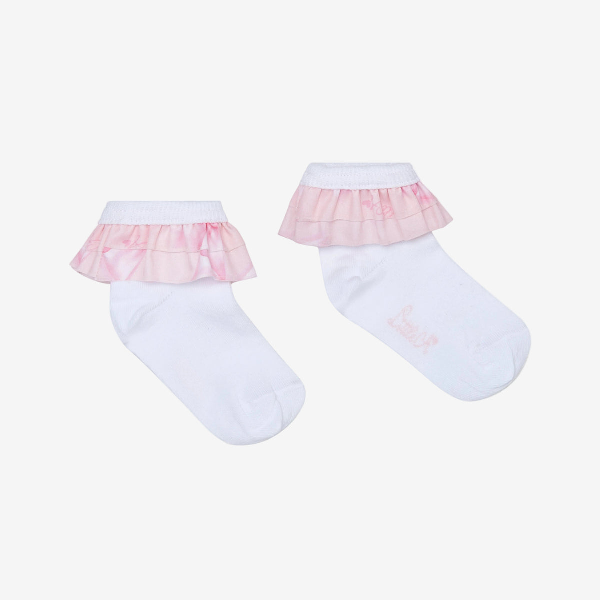 A Dee Odette Bow Print Frill Sock | Casa Childrenswear
