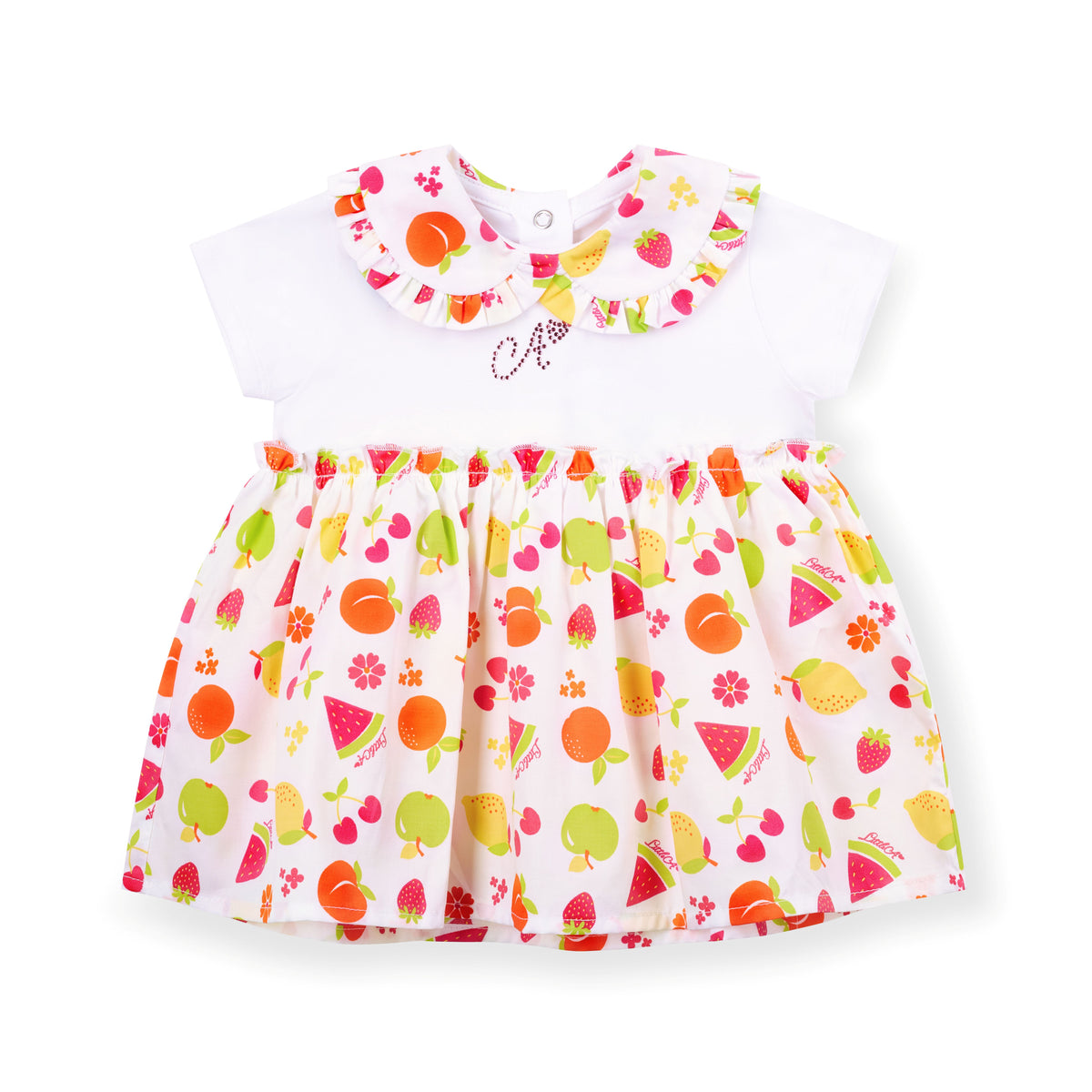 A Dee Payton Fruit Print Dress | Casa Childrenswear