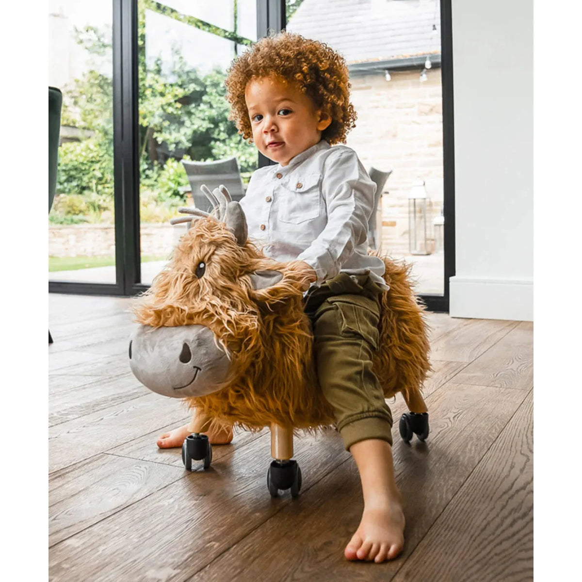 Hubert Highland Cow Ride On Toy