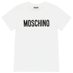 Moschino Boys White Logo T-Shirt | Casa Childrenswear