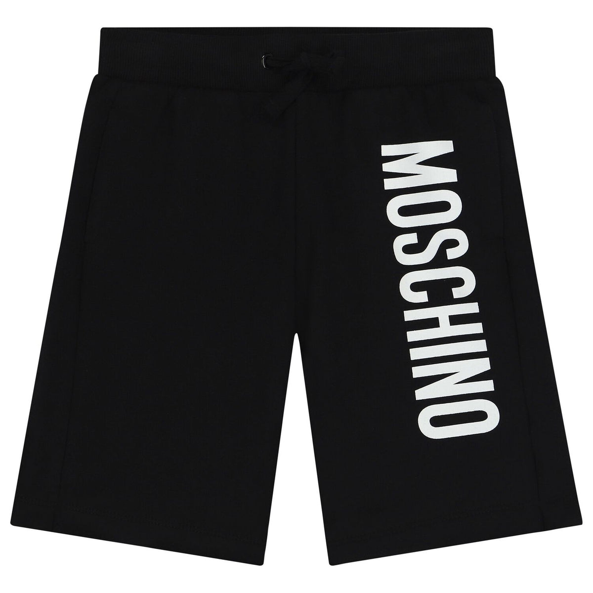 Moschino Boys Black Logo Shorts | Casa Childrenswear