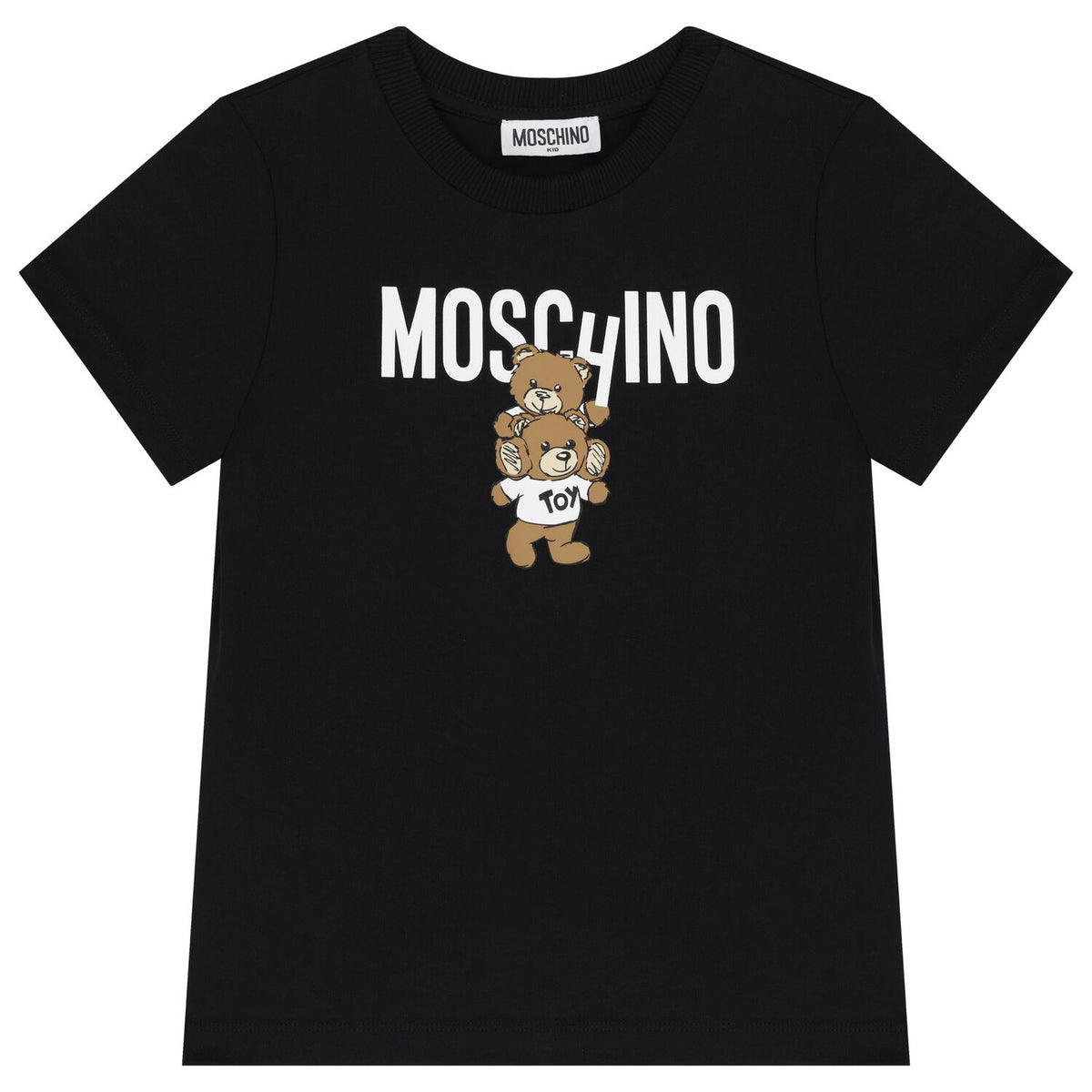 Moschino Black Teddy Bear T-Shirt | Casa Childrenswear