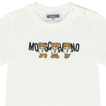 Moschino Baby Cloud Teddy Bear T-Shirt | Casa Childrenswear