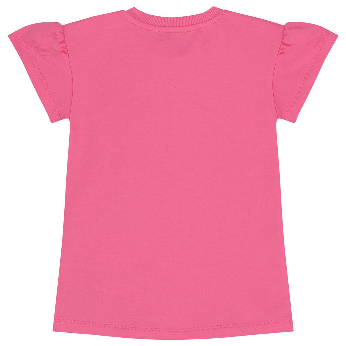 Baby Girls Pink Teddy Logo Jersey Dress