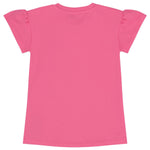 Baby Girls Pink Teddy Logo Jersey Dress