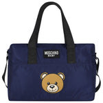 Baby Blue Teddy Logo Changing Bag