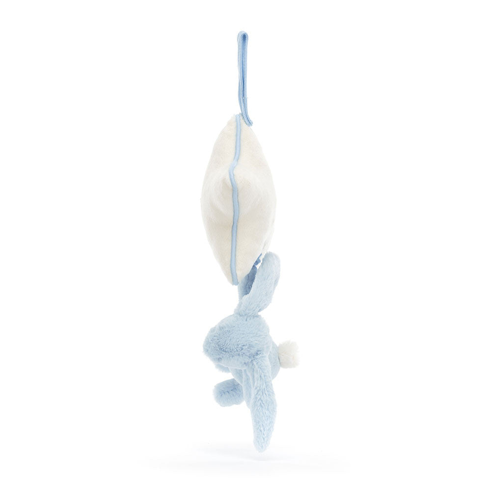 Jellycat Bashful Blue Bunny Musical Pull | Casa Childrenswear
