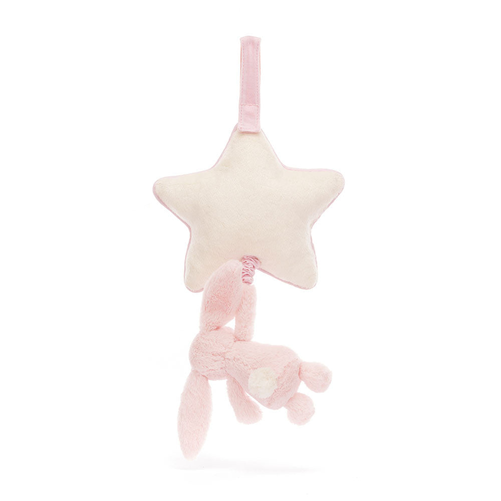 Jellycat Bashful Pink Bunny Musical Pull | Casa Childrenswear