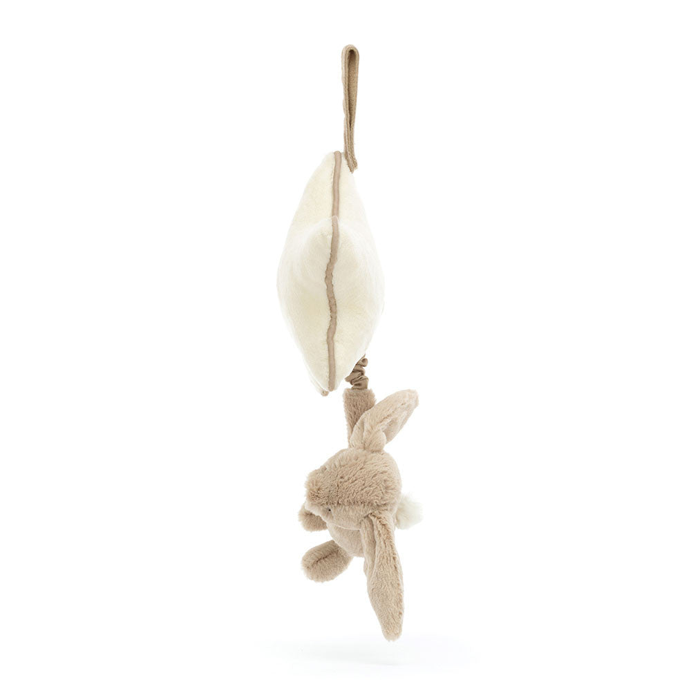 Jellycat Bashful Beige Bunny Musical Pull | Casa Childrenswear