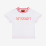 Missoni Print T-Shirt White | Casa Childrenswear