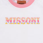 Missoni Print T-Shirt White | Casa Childrenswear