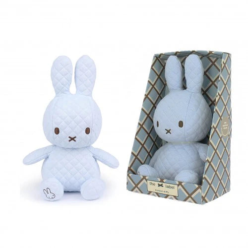 Miffy Quilted Bonbon Blue in Giftbox - 23 cm | Casa Childrenswear