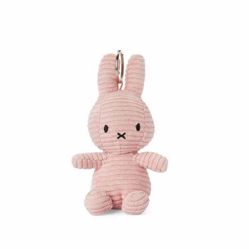 Miffy Corduroy Pink Keyring - 10 cm | Casa Childrenswear