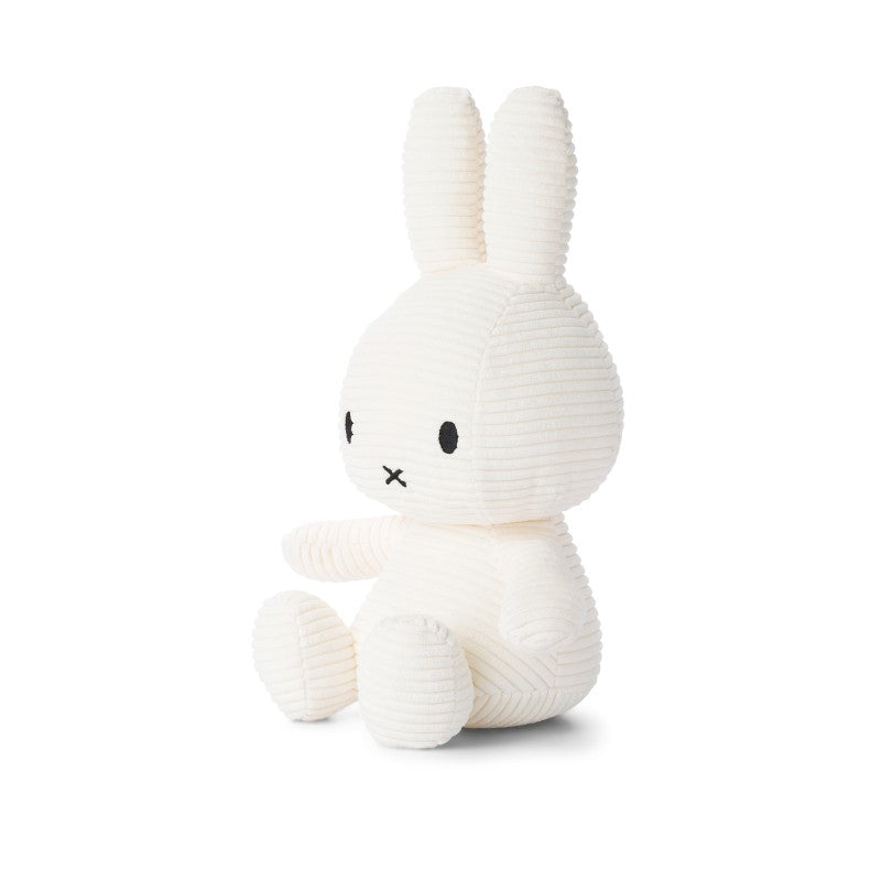 Miffy Corduroy White Large - 33 cm | Casa Childrenswear