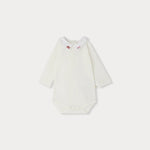 Bonpoint Christmas White Babygrow | Casa Childrenswear