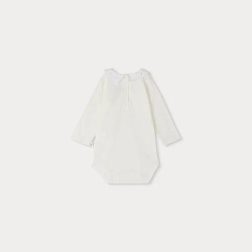 Bonpoint Christmas White Babygrow | Casa Childrenswear