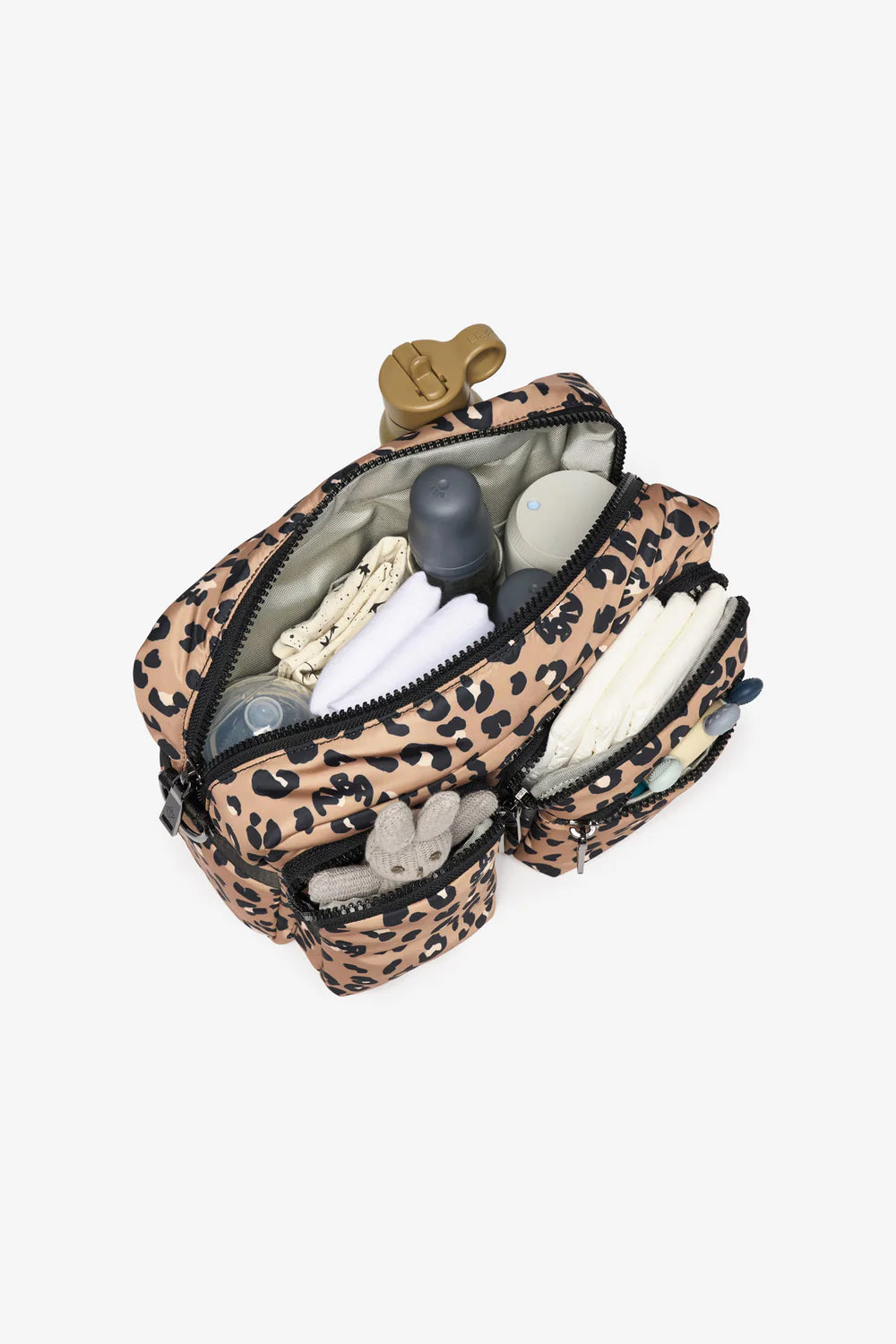 Tiba + Marl Axel Organiser Neutral Leopard | Casa Childrenswear