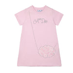A Dee Carmen Pink Handbag Dress | Casa Childrenswear