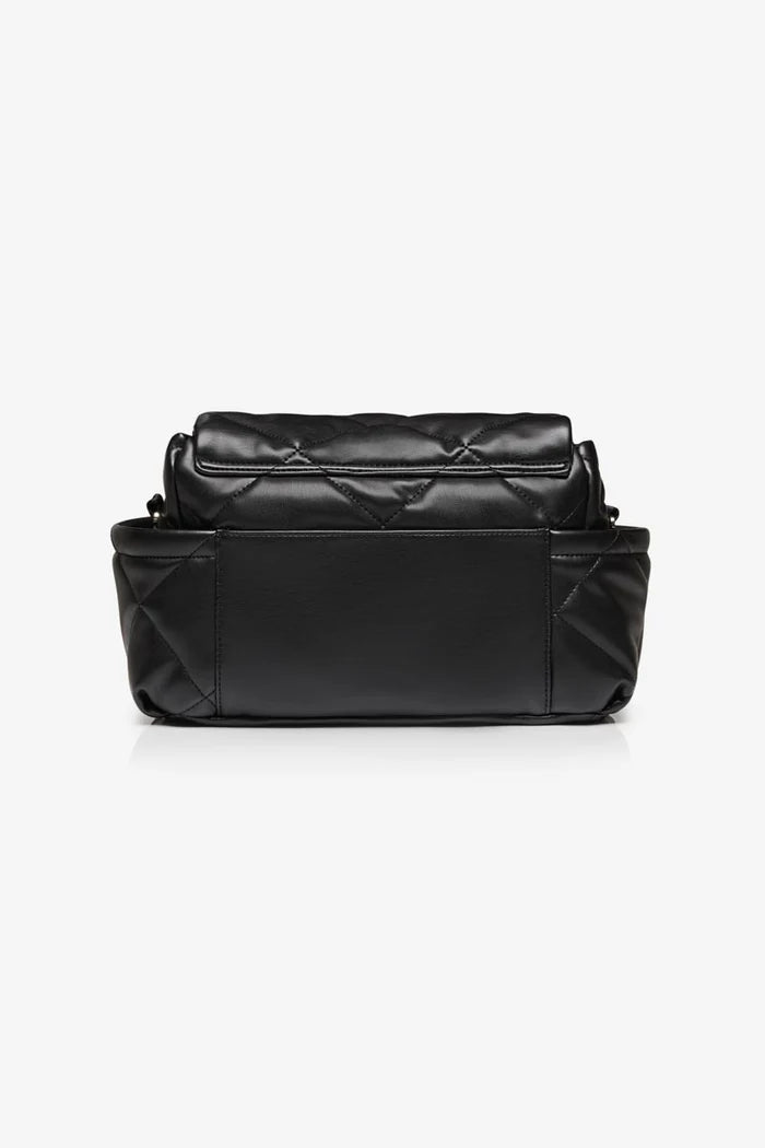 Tiba + Marl Nova Eco Compact Changing Bag Black Quilted | Casa Childrenswear