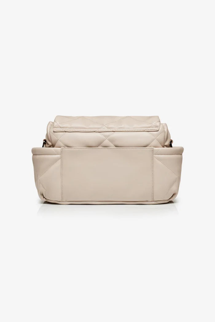 Tiba + Marl Nova Eco Compact Changing Bag Oyster Quilted | Casa Childrenswear