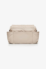 Tiba + Marl Nova Eco Compact Changing Bag Oyster Quilted | Casa Childrenswear