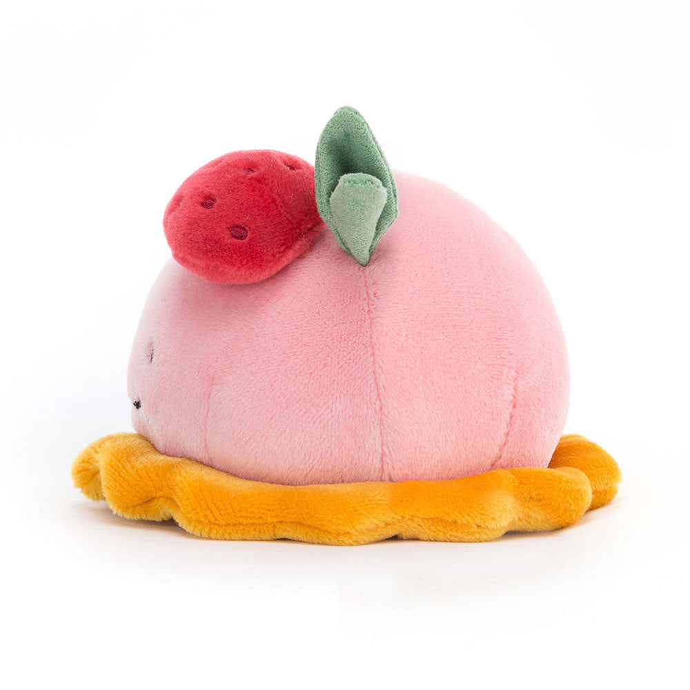 Jellycat Pretty Patisserie Dome Framboise - back view