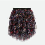Angels Face Patsy Millifiori Tulle Skirt Black | Casa Childrenswear